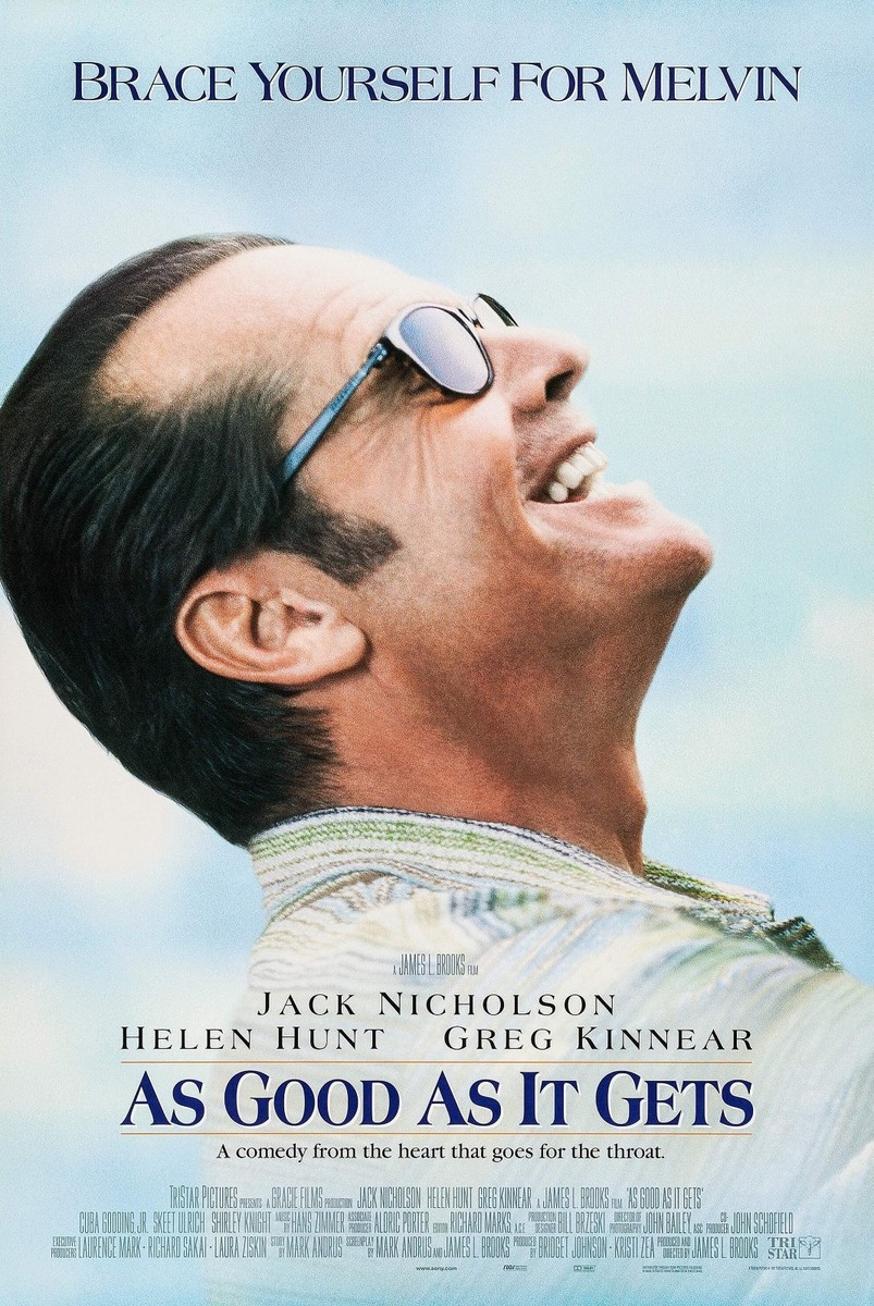 AS GOOD AS IT GETS (1997) ORIGINAL MOVIE POSTER - ROLLED - DOUBLE