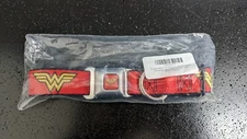 Buckle Down Seatbelt Dog Collar Wonder Woman DC Comics Medium