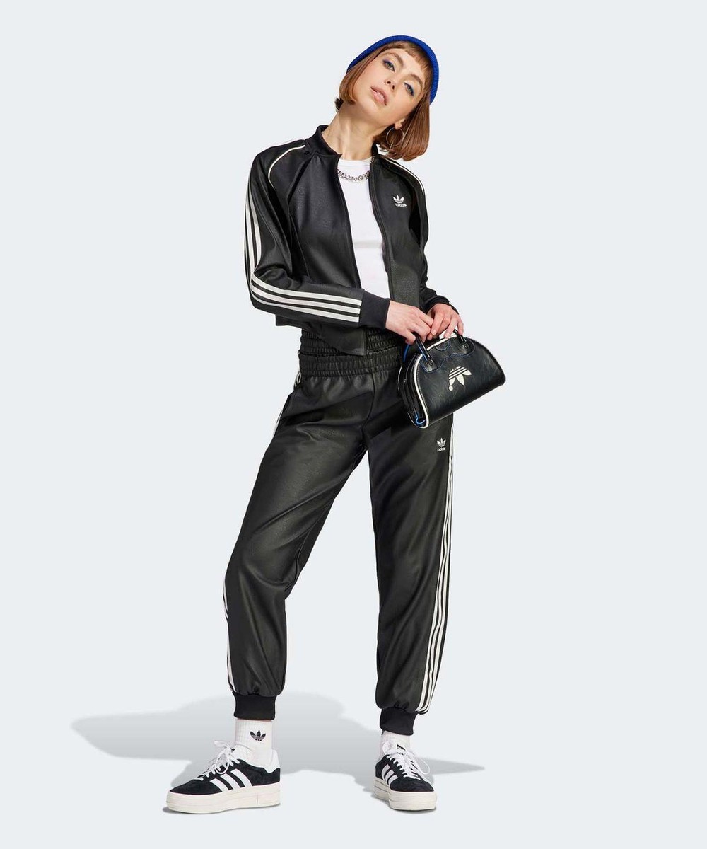 adidas W SST トラックトップ IJ5021 BLACK adidas（アディダス）の「adidas アディダス W SST TRACKTOP