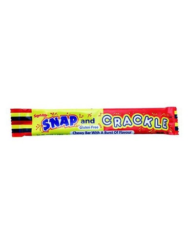 Swizzel Snap And Crackle Chew Bar 19gm x 60 - Afbeelding 1 van 1