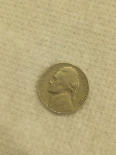 1963 Nickel No Mint Mark Jefferson Nickel (stk3) - Picture 3 of 3