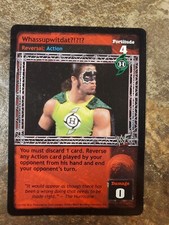 WWE WWF Raw Deal CCG - The Hurricane - Whassupwitdat??!?!?