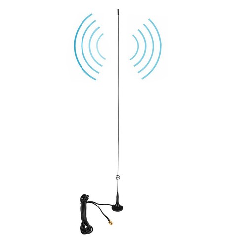 Vehicle Mounted Antenna UT-108UV VHF UHF Dual Magnetic Antenna UT-108 SMA-Male - Zdjęcie 2 z 11