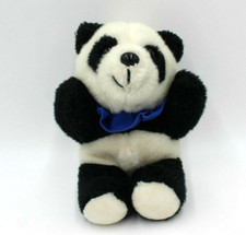 Vintage Dakin Panda Bear 1988 Panda Black White Teddy Bear Plush 10  1979 HTF