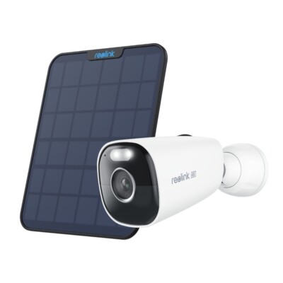 Reolink 4K Wireless WiFi Battery Security Camera AI Two Way Audio + Solar Panel