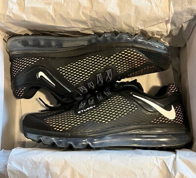 Brand New in Box Nike Air Max 2013 x Stussy Black size 10.5M | eBay