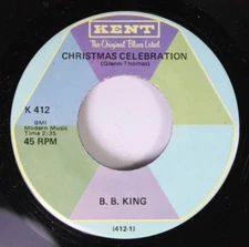 Christmas 45 B.B. King - Christmas Celebration / Easy Listening On Kent