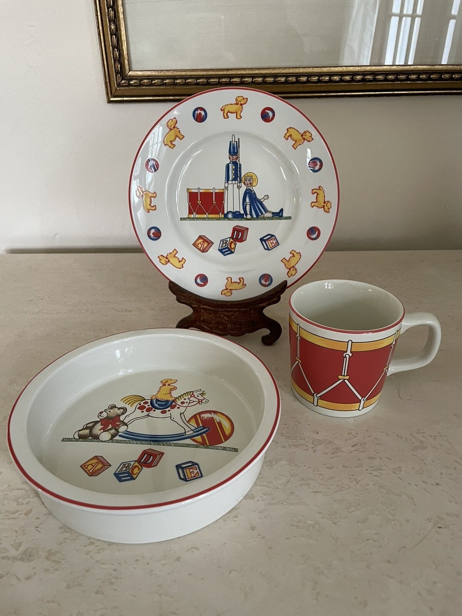 3pcs Tiffany Child Dish Dinnerware Set