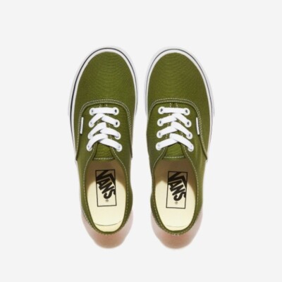 ◆VANS◆ Authentic Color Tieri Pesto VANS Authentic Pesto Green Mens Womens Sneakers ✓Multiple