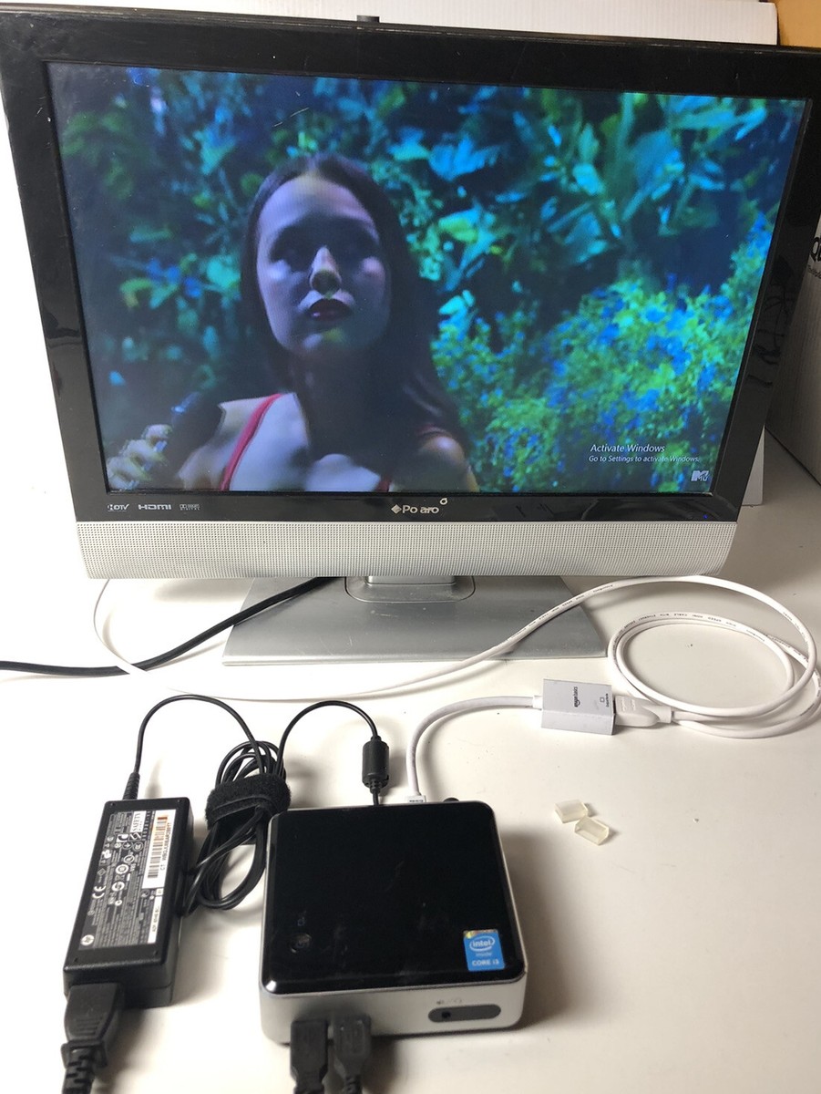 Intel NUC Core i3-4010U D34010WYK, WIN 10, 8GB RAM W/Charger Intel NUC Core i3-4010U D34010WYK, WIN 10, 8GB RAM W/Charger