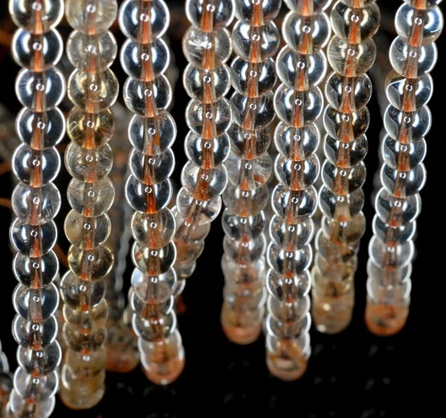 7 mm Hell Klar Citrin Edelstein Grd AA Rund 15,5 Zoll (90189284-678) - Bild 3 von 4