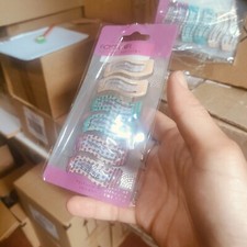 23 x  Wholesale Pack Of 6 Hair Clips Bendies Snap Slides Women Party Bags Filler
