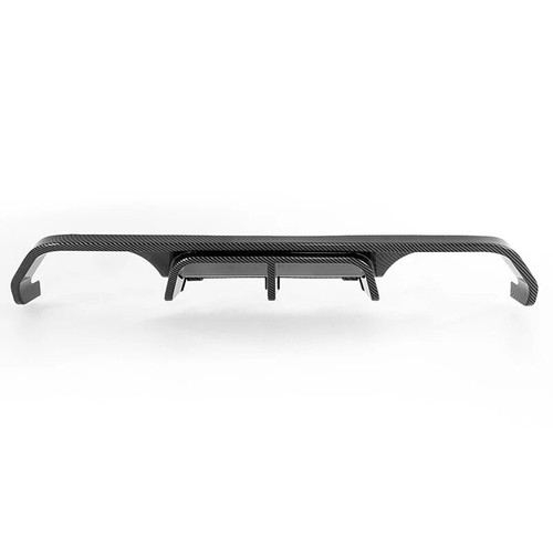 Rear Bumper Diffuser Lip Carbon Fiber Color For BMW F80 M3 F82 M4 V Style 14-20 - Foto 8 di 12