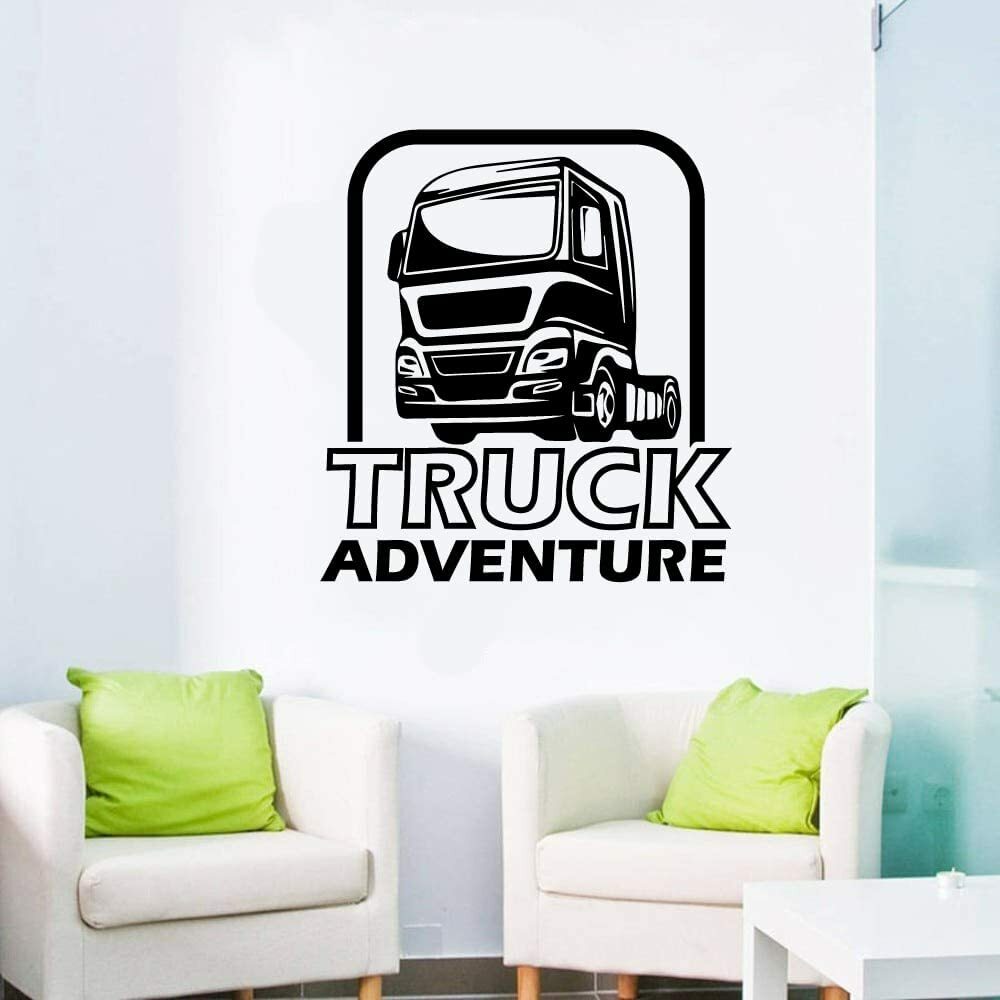 Adventure Truck Vinyl Wall Decal for Home and Room Decor  