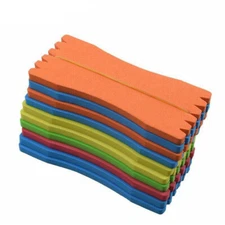 20pcs Foam Sea Fishing Hook Storage Board Feathers Lure Line EVA Rig Winders