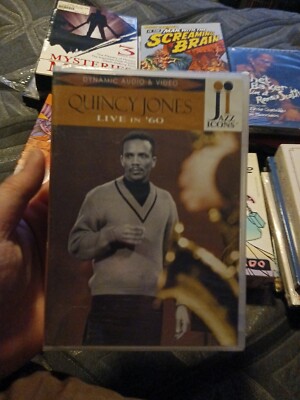QUINCY JONES - Quincy Jones - Live In '60 (jazz Icons) - DVD - Black & White new