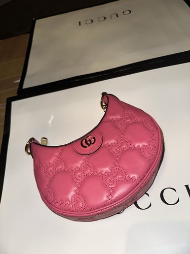 Borsa a tracolla Gucci donna piccola GG matelassé borsetta - prezzo consigliato £1860 - Foto 8 di 10