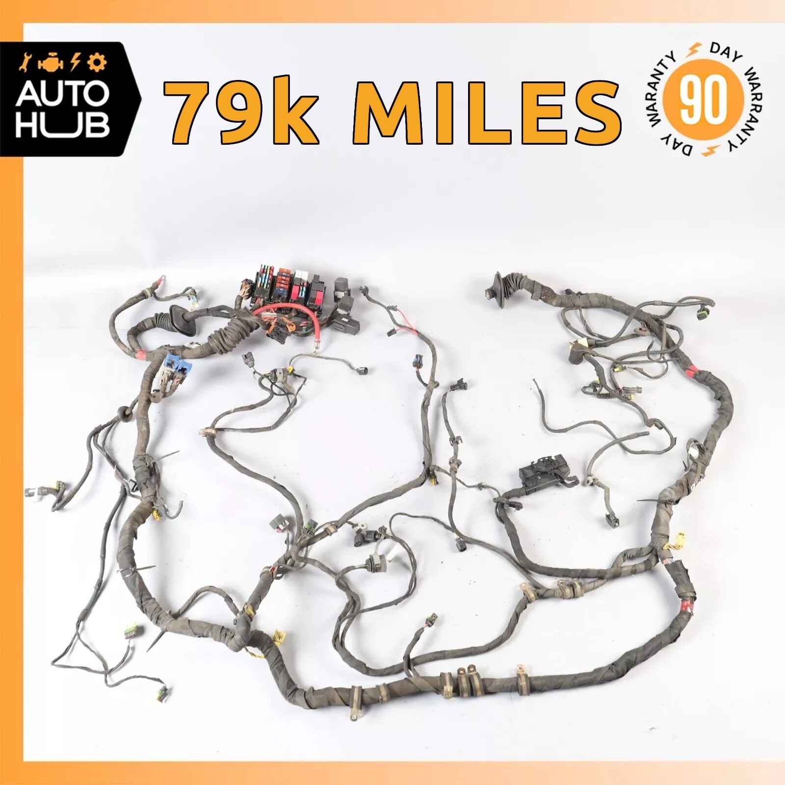 05-07 Maserati Quattroporte M139 Engine Motor Bay Wire Harness Fuse Box OEM 79k