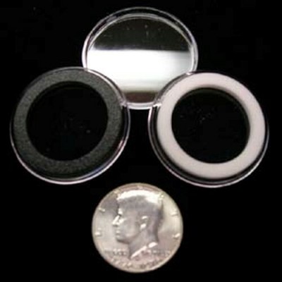 GOLD 100 AIRTITE COIN HOLDER CAPSULE WHITE RING 32 MM 1 OZ PLATINUM EAGLES