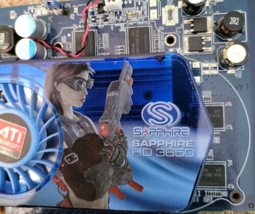 SAPPHIRE ATI HD3650 512MB DDR2 AGP DUAL DVI-I/TVO,288-70E52-005SA, 11129-02 - Picture 2 of 2
