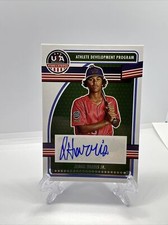 2023 USA Stars & Stripes JASON HARRIS JR Auto BLUE FOIL AUTO