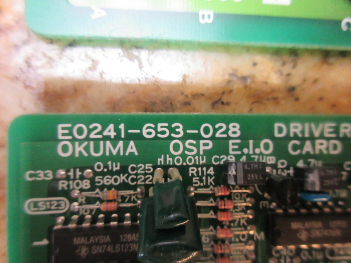 OKUMA OSP CIRCUIT BOARD E0241-653-028 WARRANTY LOT OF 3 PIECES | eBay
