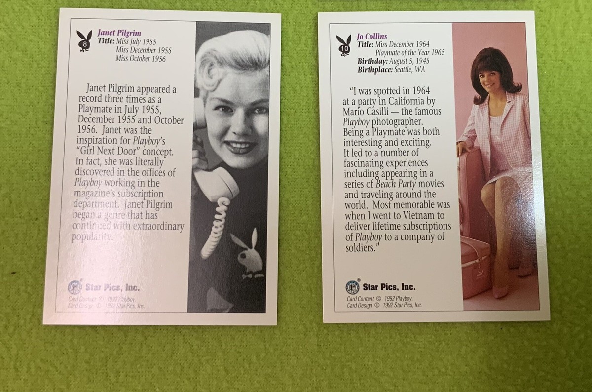 プレイボーイ　トレーディングカード 1992 Playboy Commemorative Card Art Set 72 cards Complete set Near