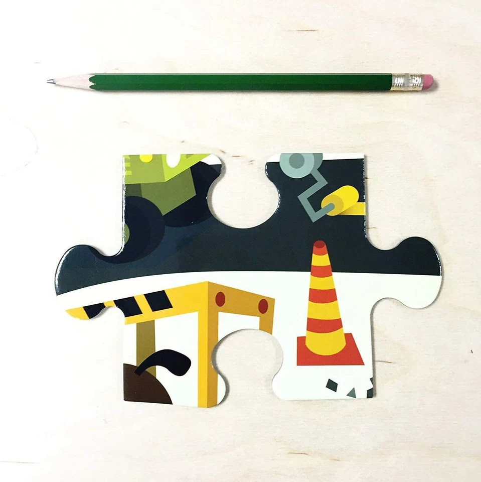 Construction Jumbo Puzzle by Mudpuppy Press Staff (2011, Game) - Image 2 of 3