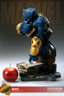 SIDESHOW BEAST COMIQUETTE EXCLUSIVE - X-MEN POLYSTONE STATUE! MINT! #37 OF 200! | eBay