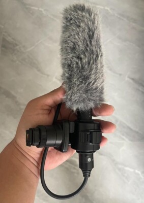 ECM-CG60 Shotgun Mic Microphone For Sony HDR-CX900 FDR-AXP55 FDR-AX40 NEX-VG30