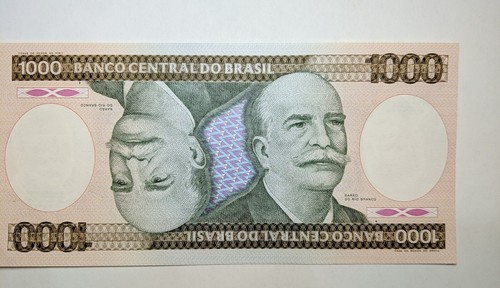 1978, 1000 Cruzeiros Brazil Series 0708 UNC/or High Grade High Value Banknote-1 - Picture 10 of 23