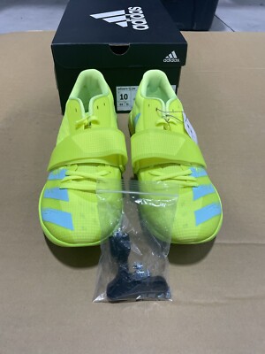 Adidas Adizero TJ/PV Track & Field Spikes Triple Jump Pole Yellow Mens Choose Sz
