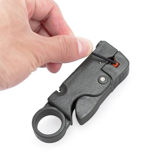 20PC RG6 F-Type Compression Crimping Tool Rotary Coaxial Cable Connector Crimper - Picture 10 of 14
