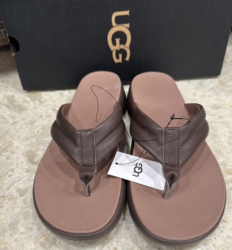 UGG Herren Union Flip Flops Schokolade Gr. 10