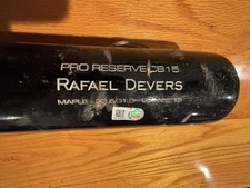 Rafael Devers Boston Red Sox Game Used Victus Bat September 13 2022 Vs Yankees
