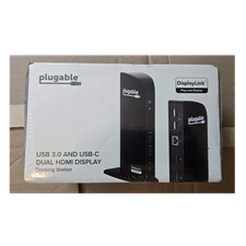 Plugable UD-3900C USB 3.0/USB-C Dual HDMI Docking Station w/ Ethernet
