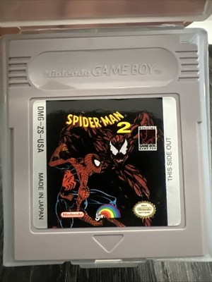 SPIDER-MAN 2 1992 Original Nintendo GAMEBOY Game - USA Version, English Language