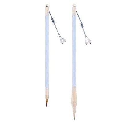 Fine Detail Brush Small Regular Script Writing Brush for Chinese Tusche Painting