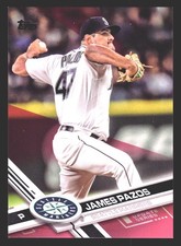 James Pazos Seattle Mariners 2017 Topps Update Pink #US149 SN /50