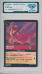 Aladdin - Heroic Outlaw 104/204 The First Chapter Cold Foil Super Rare