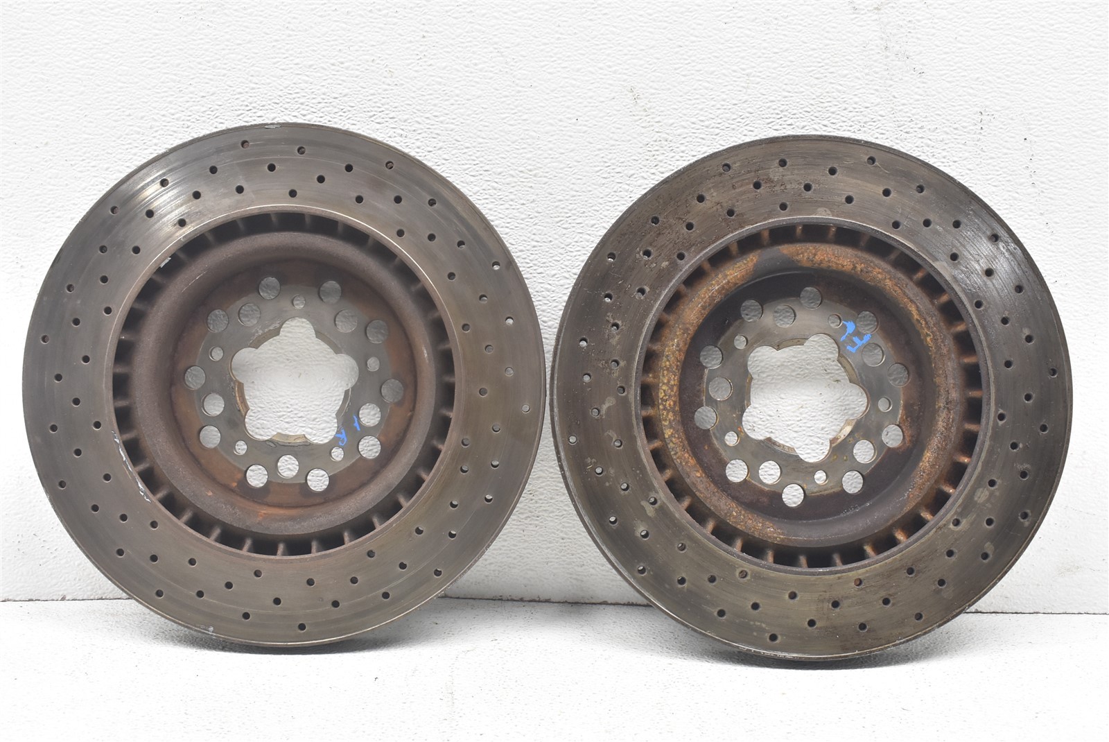 2002 Ferrari 360 Spider Front Rotor Set Rotors 