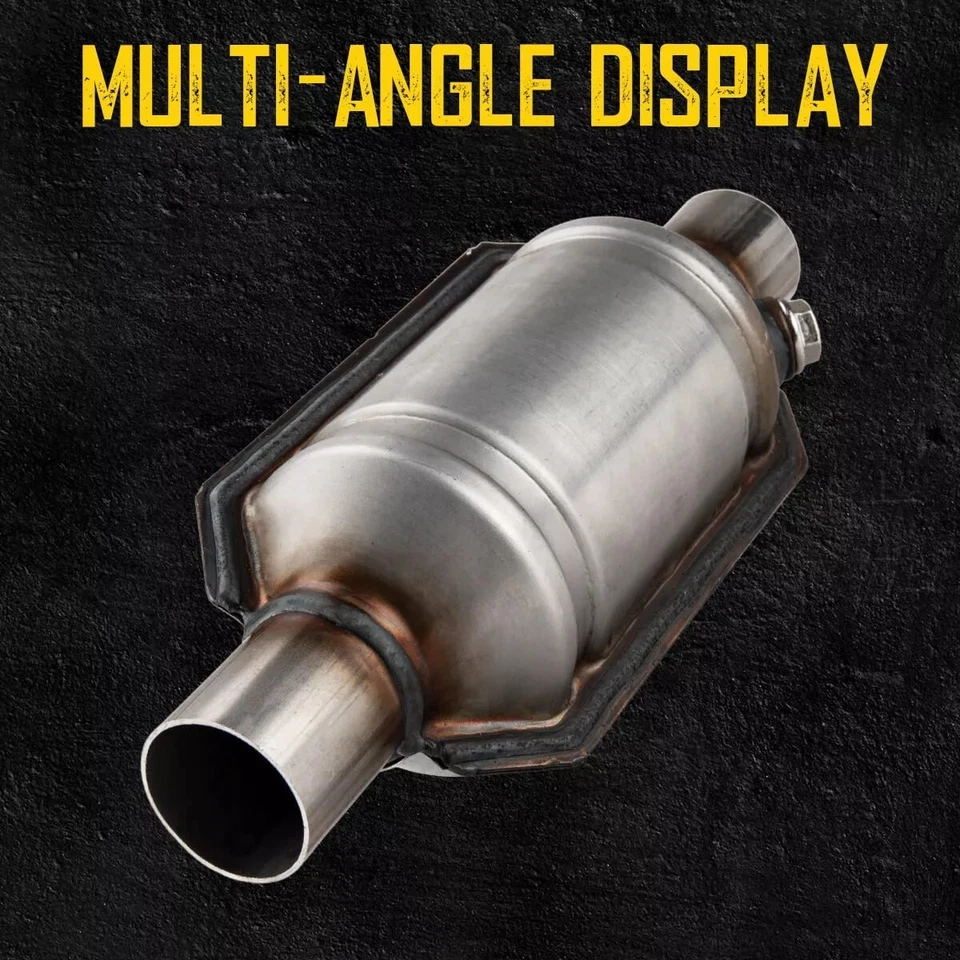 Apto para todos los coches Ford convertidor catalítico escape acero repuesto directo Foto 2 de 4