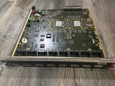 CISCO CATALYST 6500 8-PORT GIGABIT ETHERNET GBIC MODULE MODEL: WS-X6408-GBIC