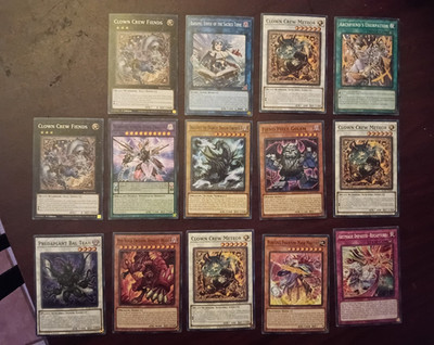 Konami Yu-Gi-Oh! Phantom Rage 13-Card Mixed Lot 1st Edition Holo English