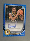 2025-26 Bowman Chrome - Kam Jones RC Blue Geometric Refractor 082/150 - Pacers