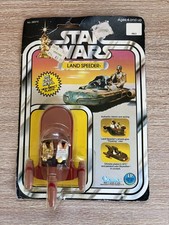 1978 Die Cast Landspeeder MOC Vintage Star Wars Kenner Vehicle Sealed Clear