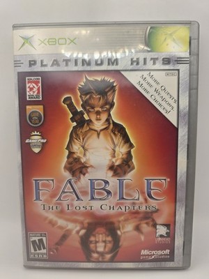 Fable: The Lost Chapters Platinum Hits (Microsoft Xbox, 2005) CIB Tested Mint