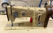 PFAFF 1245 - INDUSTRIAL SINGLE NEEDLE - WALKING FOOT - LOCKSTITCH (HONEY COLOR)