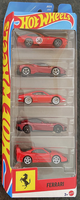 Hot Wheels 5Er Pack 2026 Ferrari JKG16 Dino SF90 365 GTB4 C 12Cilindri F40