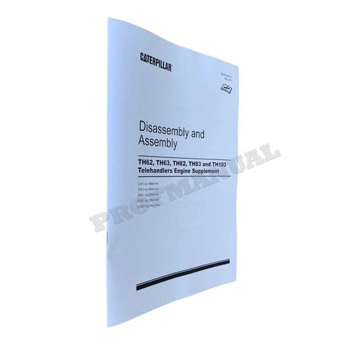Caterpillar TH62 TH63 TH82 TH83 TeleHANDLER 21 books Full Service Manual *Send s - Picture 5 of 9